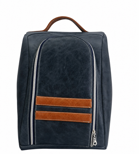 The Leather Golf Shoe Bag