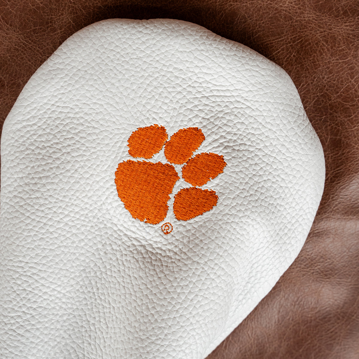 Clemson White Icon Driver Headcover