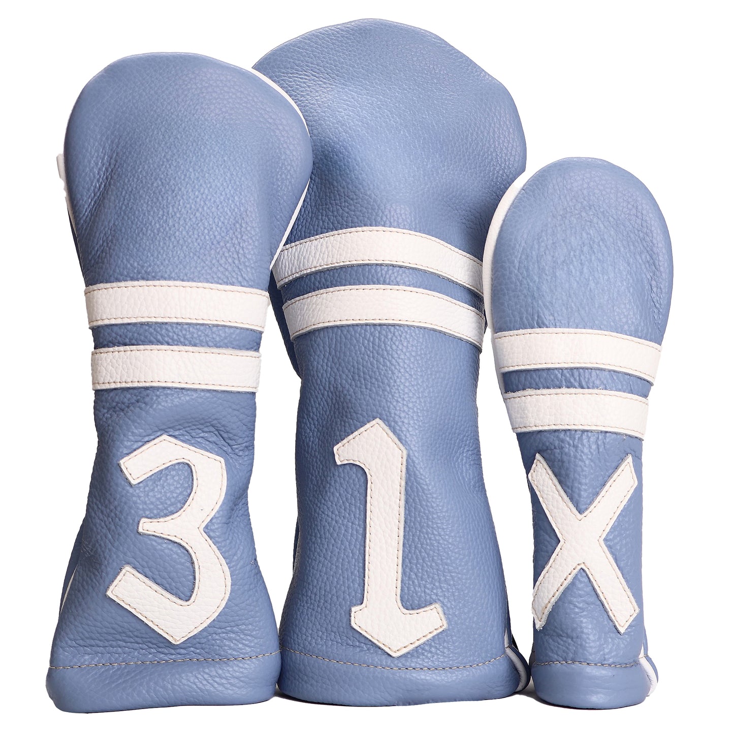 TIMELESS HEADCOVER: CAROLINA BLUE + PURE WHITE