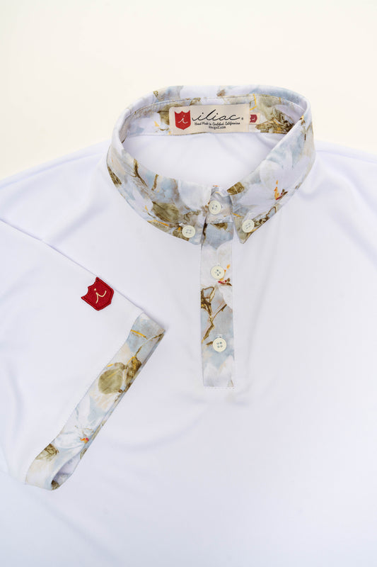 Carlsbad Collar: White + Magnolia