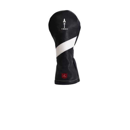 Royal Headcover: Pitch Black + Pure White