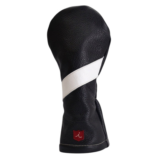 BF Royal Headcover: Pitch Black + Pure White