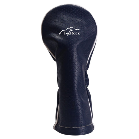 LR Classic Headcover: Navy Boa + Pure White
