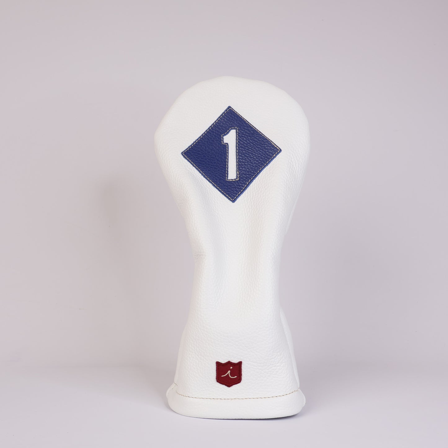 Vintage Headcover: Pure White + True Blue