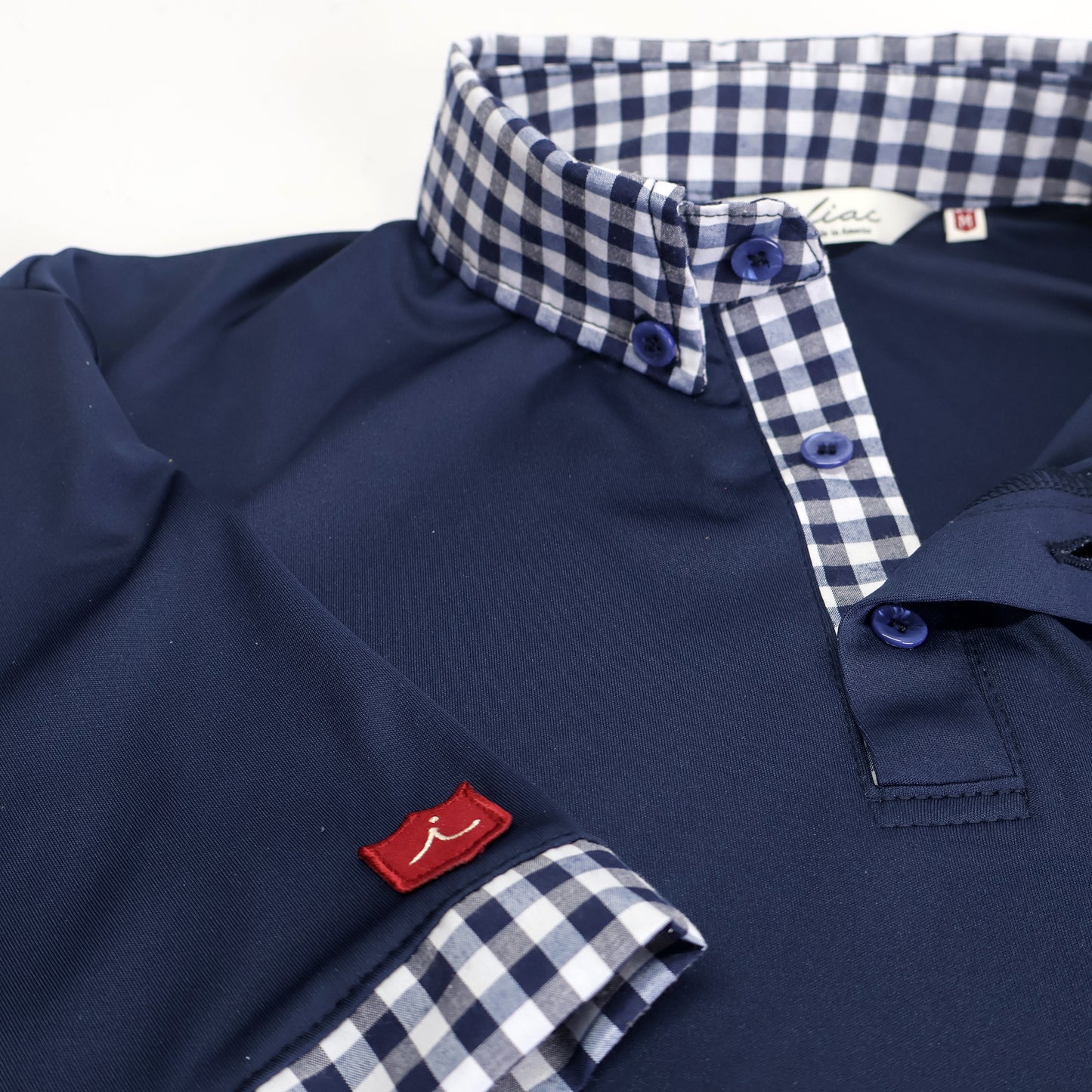 Polo: Limited Navy Gingham