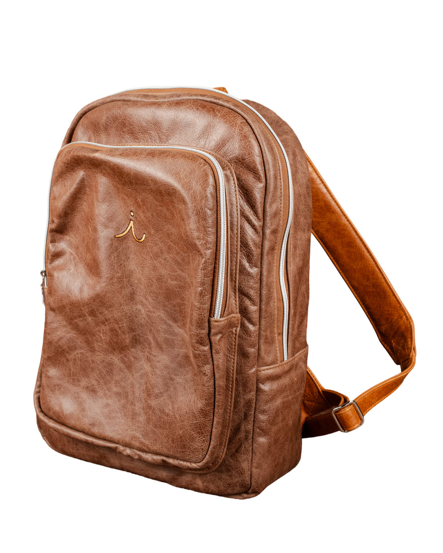 The Red Label Leather Backpack - Fall Edition