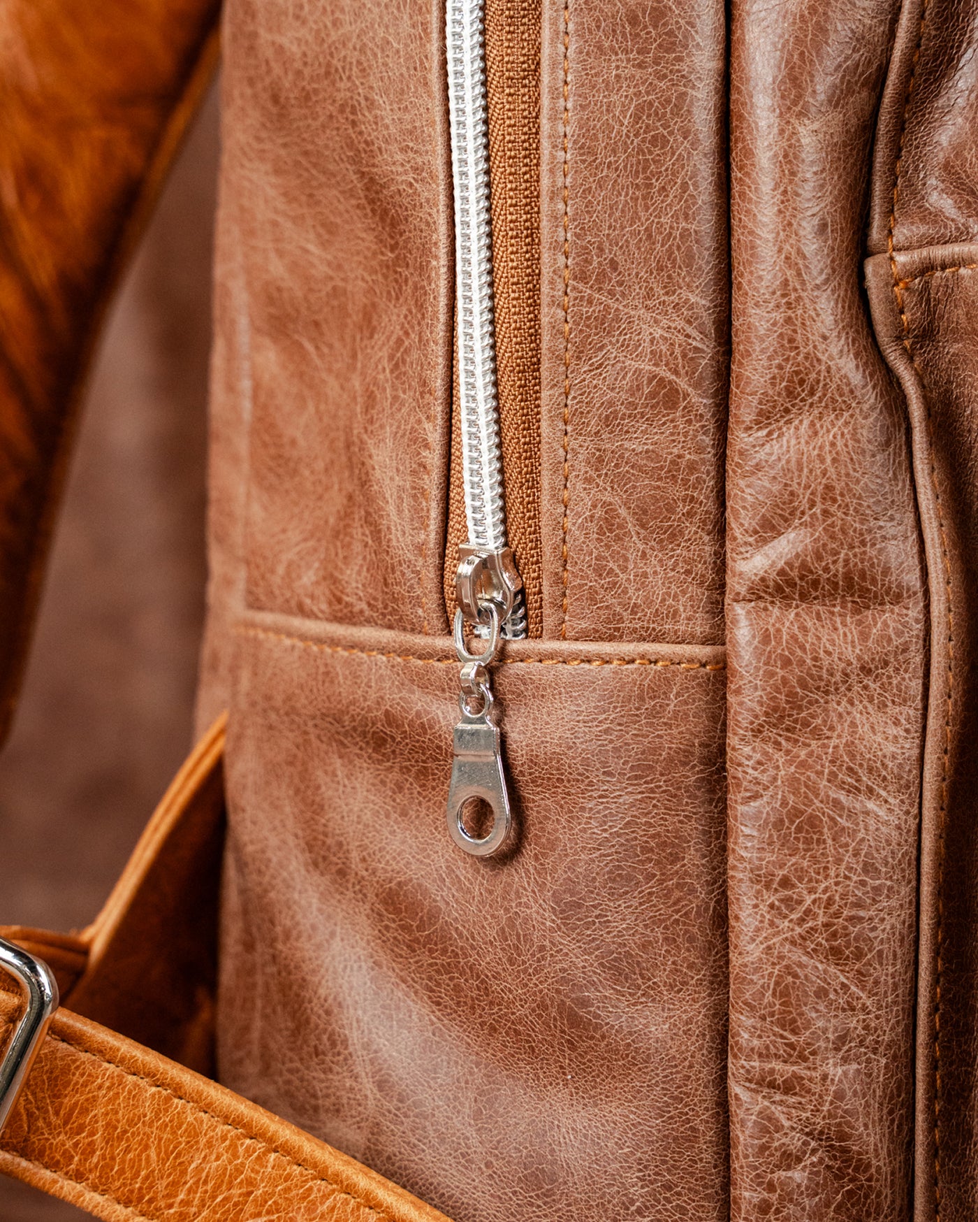 The Red Label Leather Backpack - Fall Edition