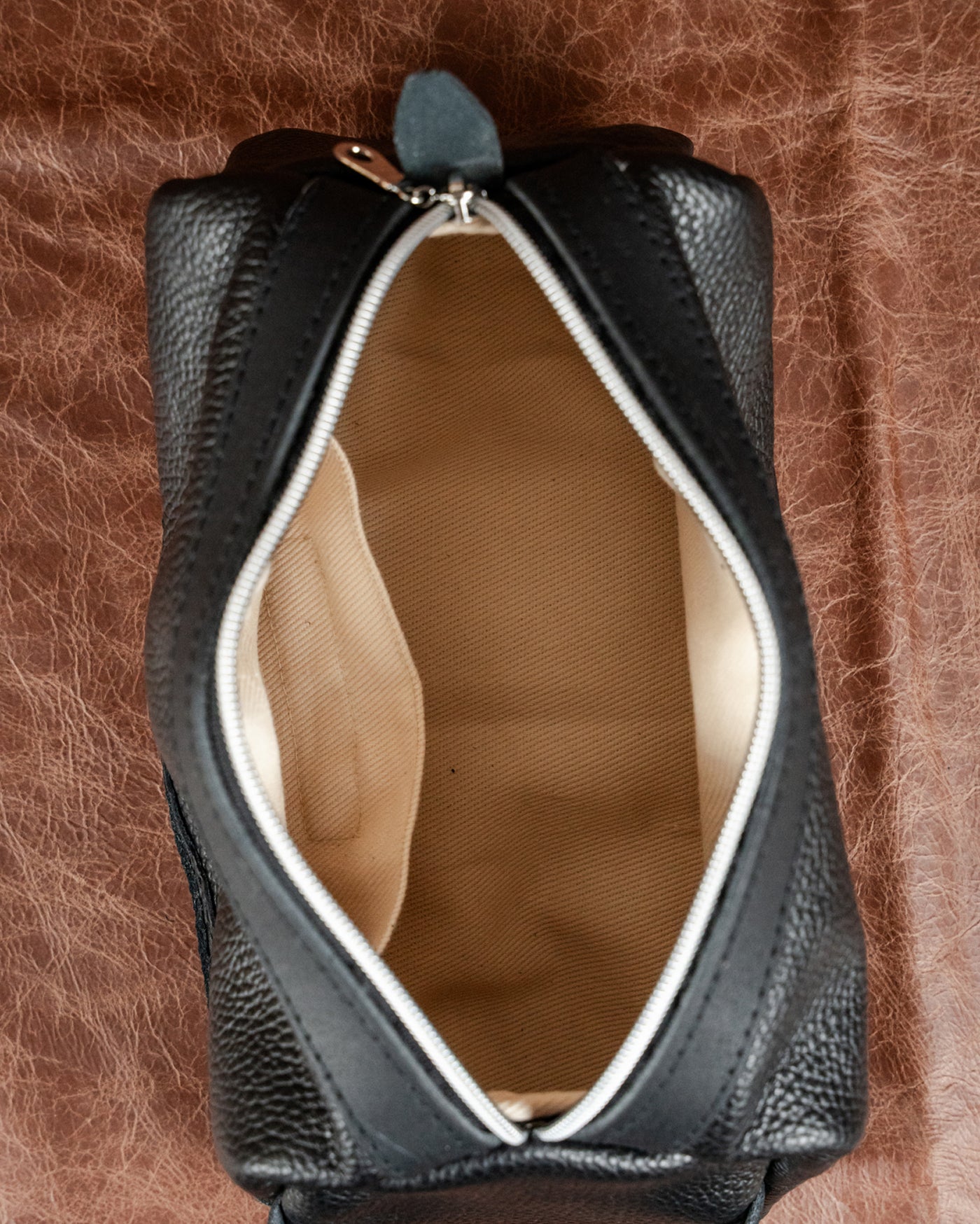 The M Kit Leather Toiletry Bag - Fall Edition