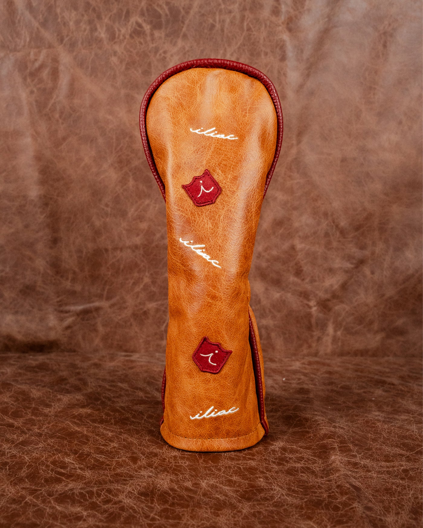 The Crest Leather Golf Headcover