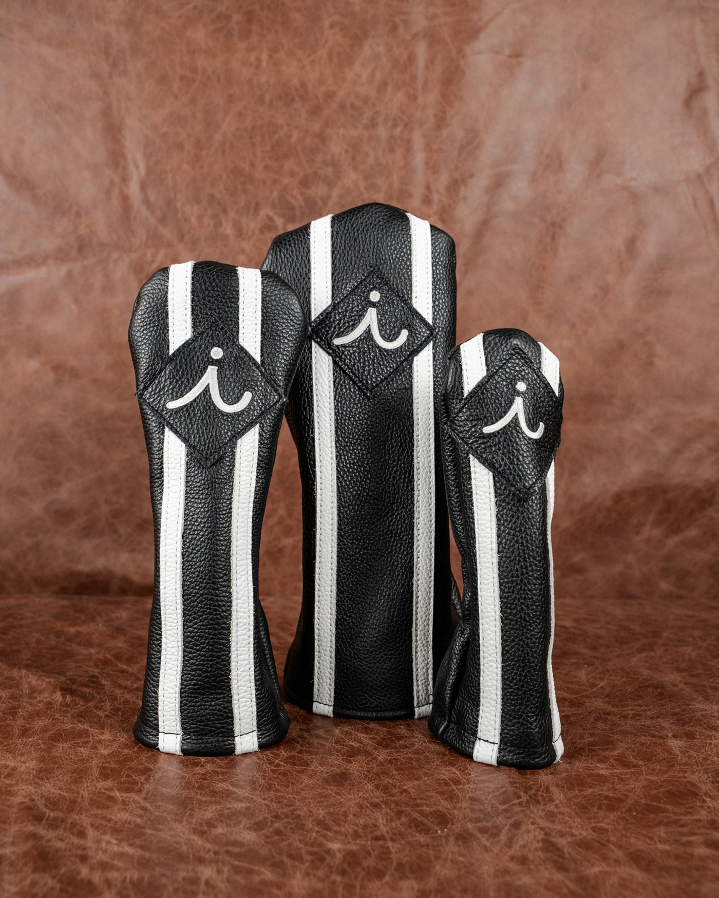 The Tuxedo Leather Golf Headcover