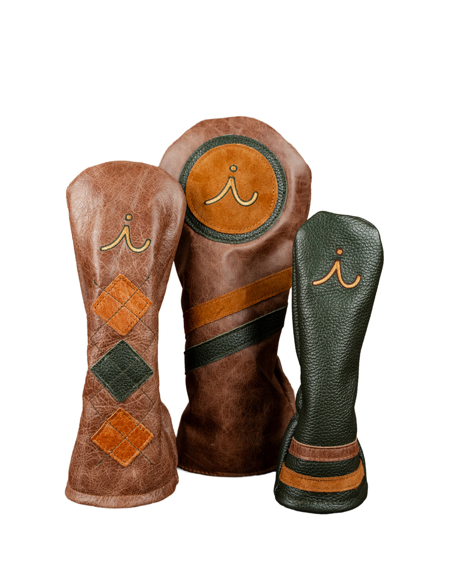 The Harvest Leather Golf Headcover
