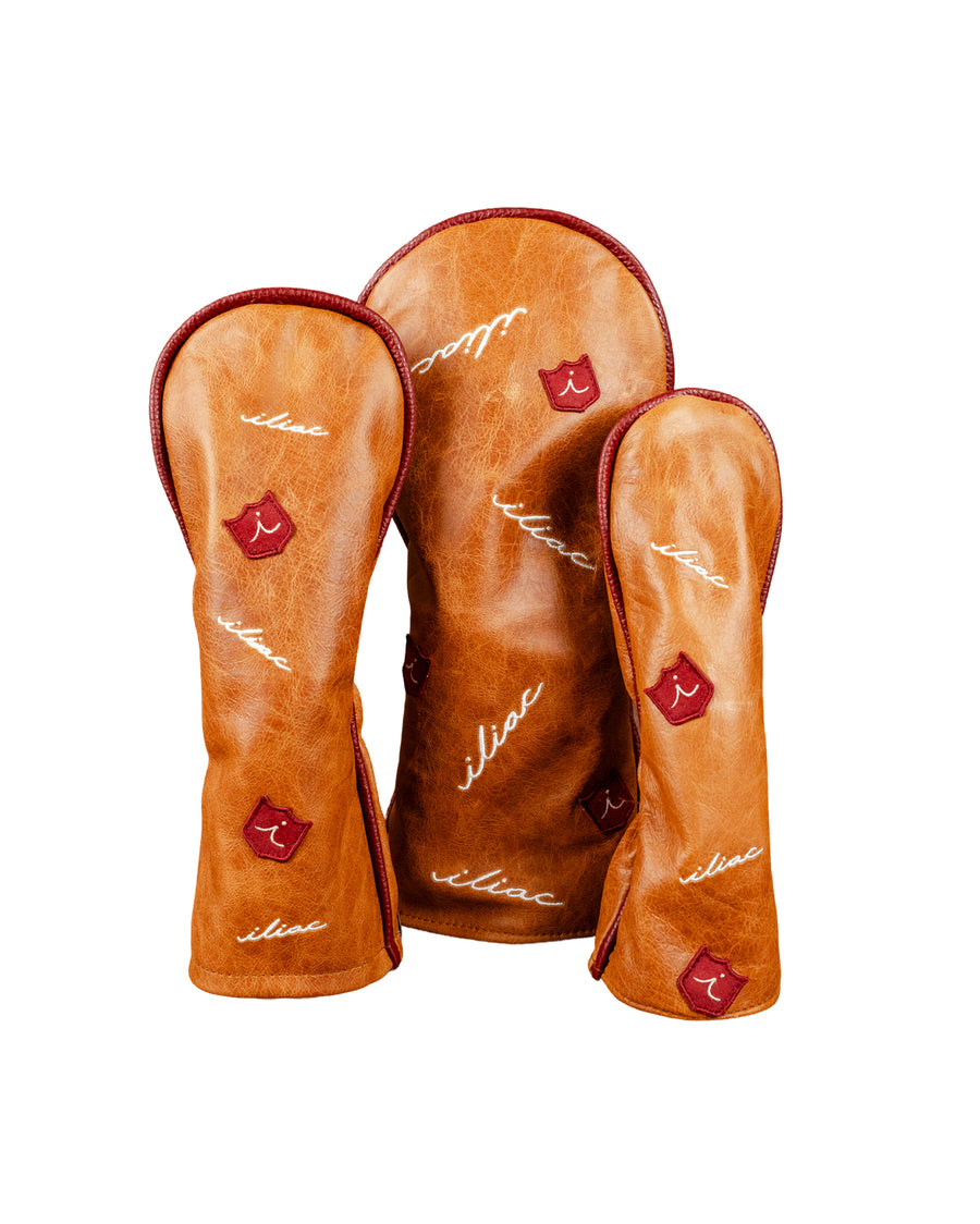 The Crest Leather Golf Headcover