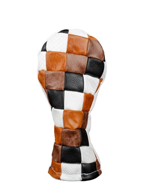 Patchwork Leather Headcover