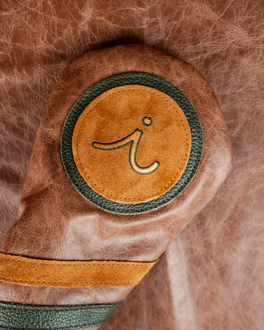 The Harvest Leather Golf Headcover