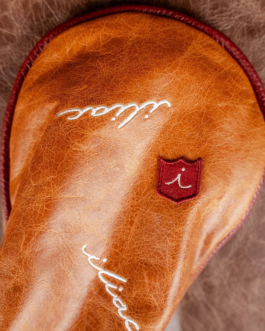 The Crest Leather Golf Headcover