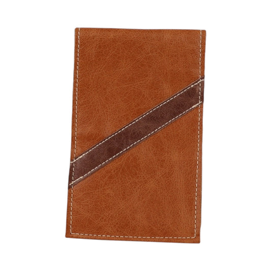 Yardage Book Cover: Caramel + Tobacco Brown