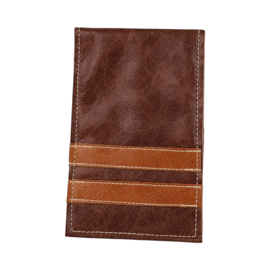 Yardage Book Cover: Tobacco Brown + Caramel