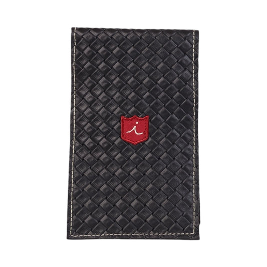 Yardage Book Cover: Black Sassari