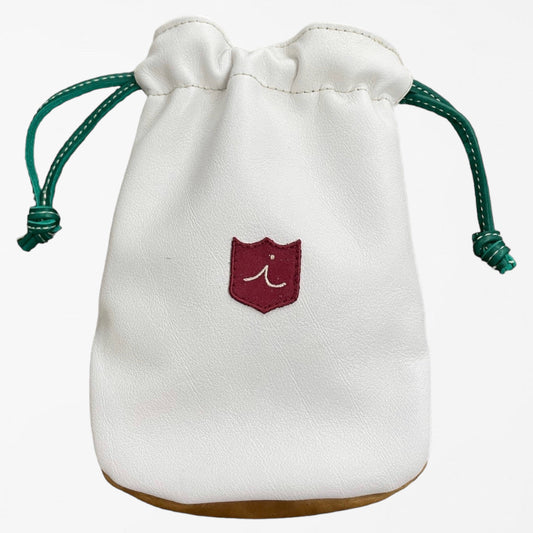 Valuables Pouch: Pure White / Vermont Honey / Masters Green