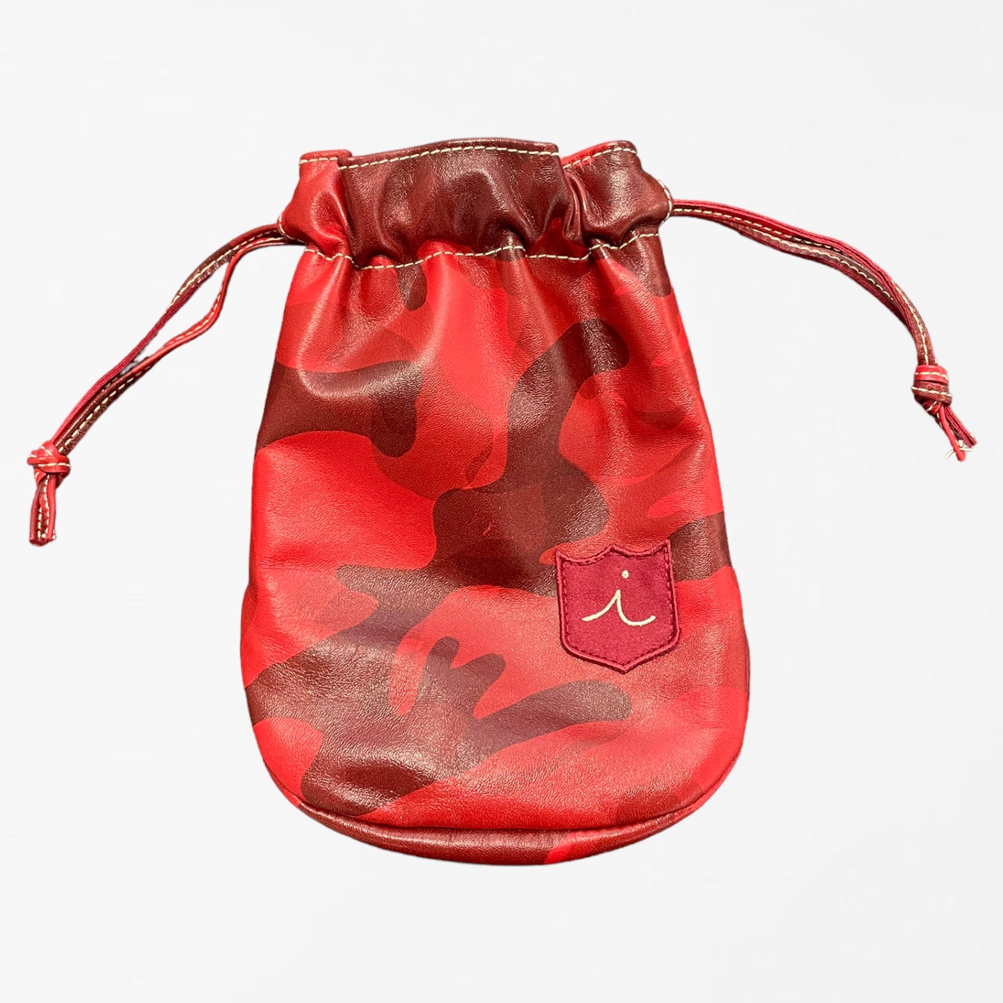 Valuables Pouch: Red Camo