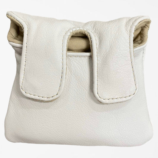Classic Center Shafted Putter Cover: Pure White