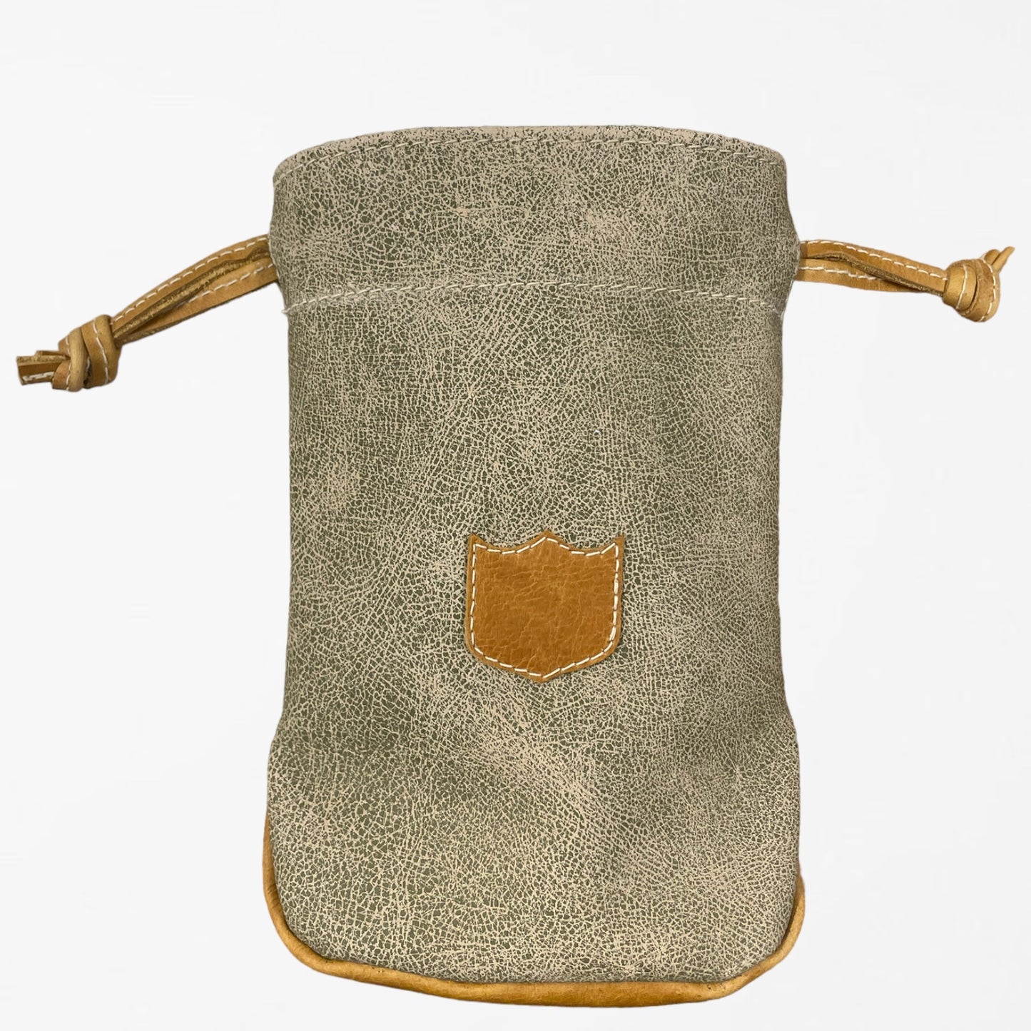 Valuables Pouch: Old English Green + Vermont Honey