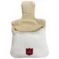 Timeless Full Mallet Headcover: White Boa + Pitch Black