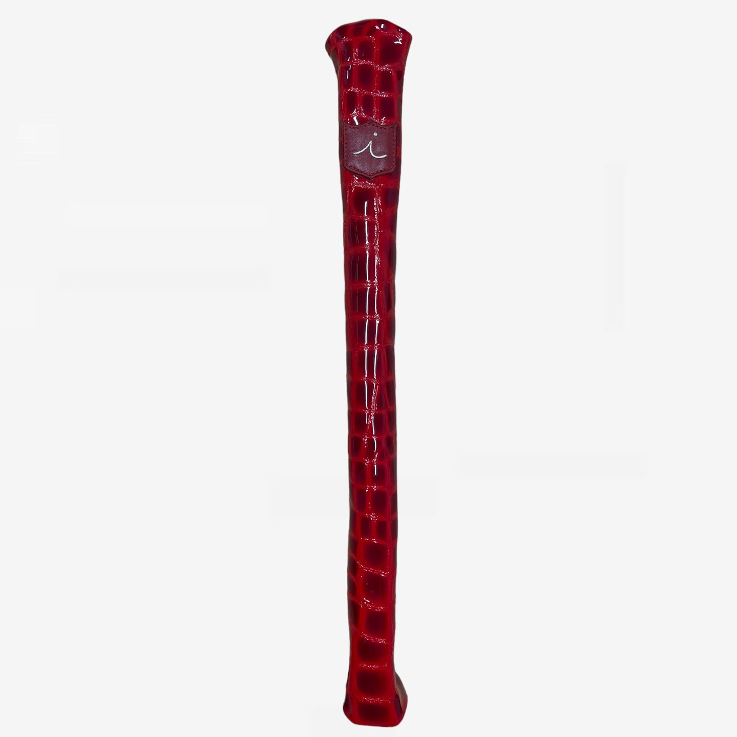 Classic Alignment Stick: Red Patent Croc