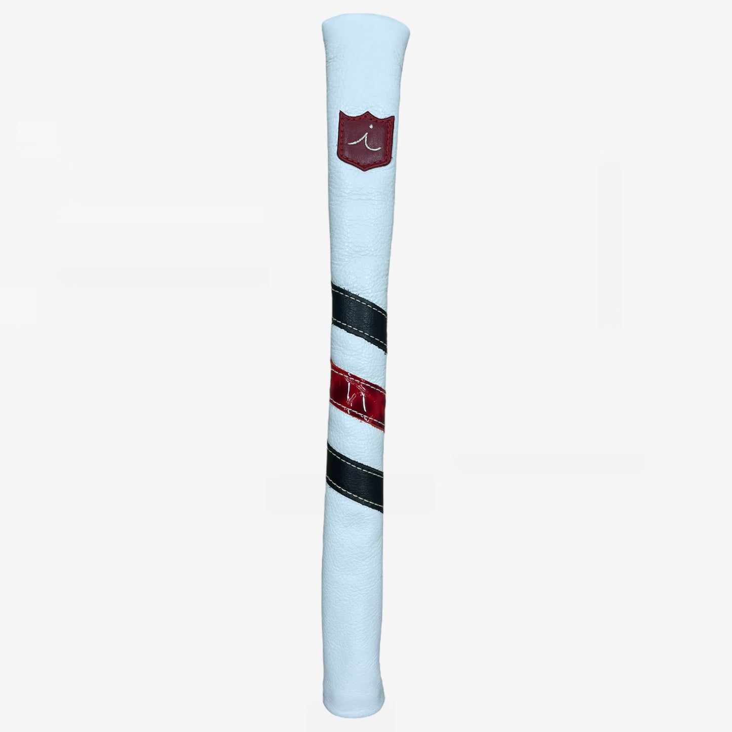 Alignment Stick: Pure White / Pitch Black / Red Patent Croc