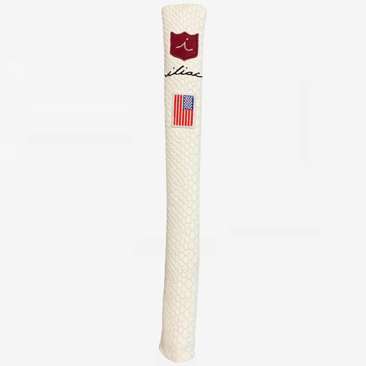 Alignment Stick With iliac Script / American Flag: White Boa