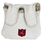 Dancing Crests Center Shafted Putter Cover: White Boa