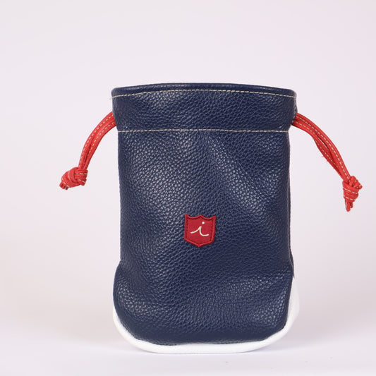 Valuables Pouch: Navy / Pure White / Sunday Red