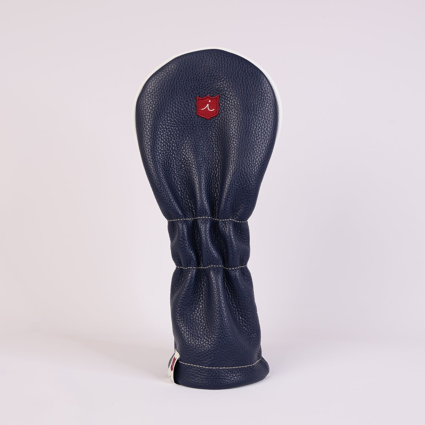 Timeless Headcover: Navy + Carolina Blue / Pure White