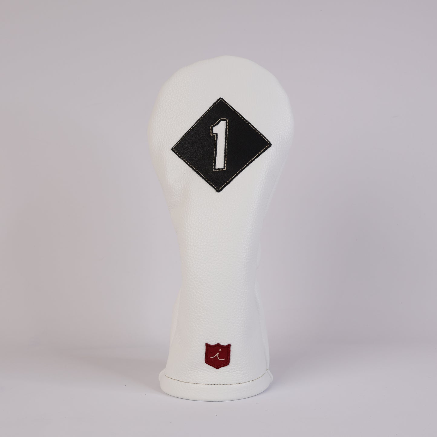 Vintage Headcover: Pure White + Pitch Black