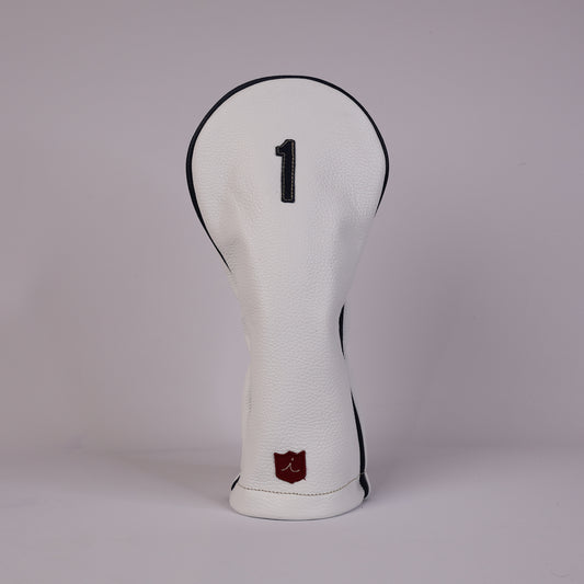 Classic Headcover: Pure White / Pitch Black
