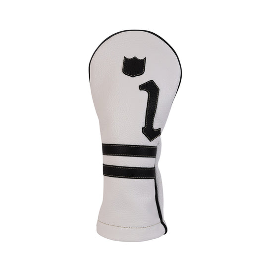 Timeless Headcover: Pure White + Pitch Black