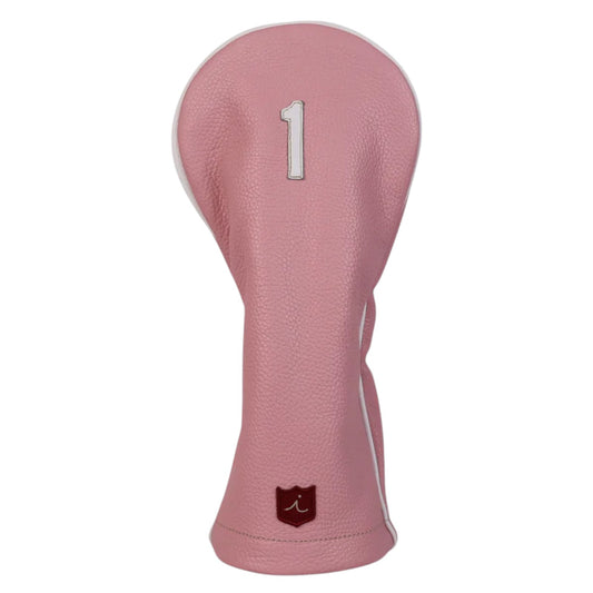 Classic Driver Headcover Pink + Pure White