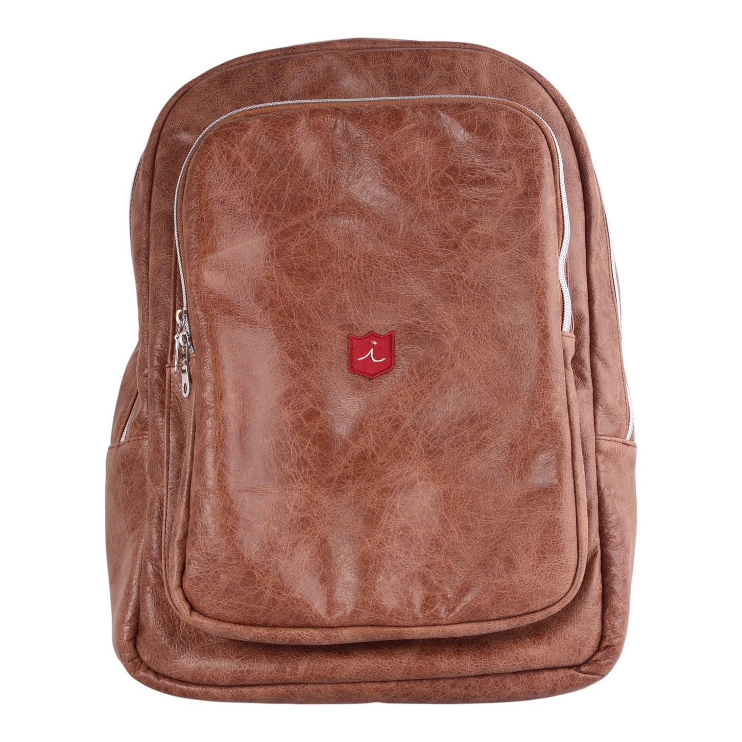 Red Label Backpack: Tobacco Brown + Carmel