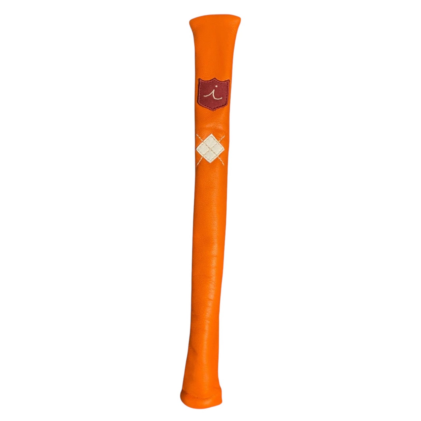 Alignment Stick Cover: Bright Orange + Pure White