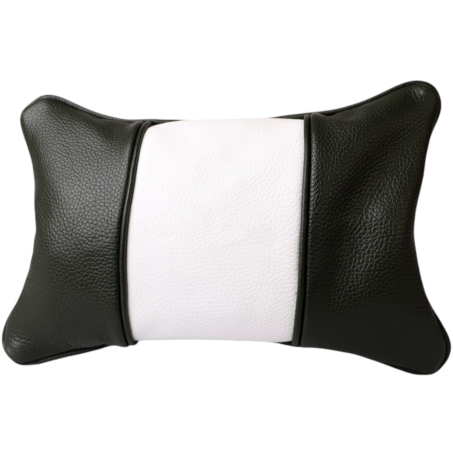 Small Volare Pillow: Olive + Pure White