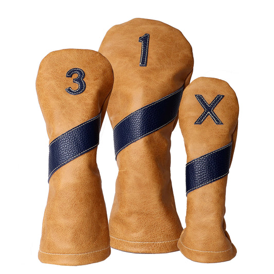 ROYAL HEADCOVER: VERMONT HONEY + NAVY