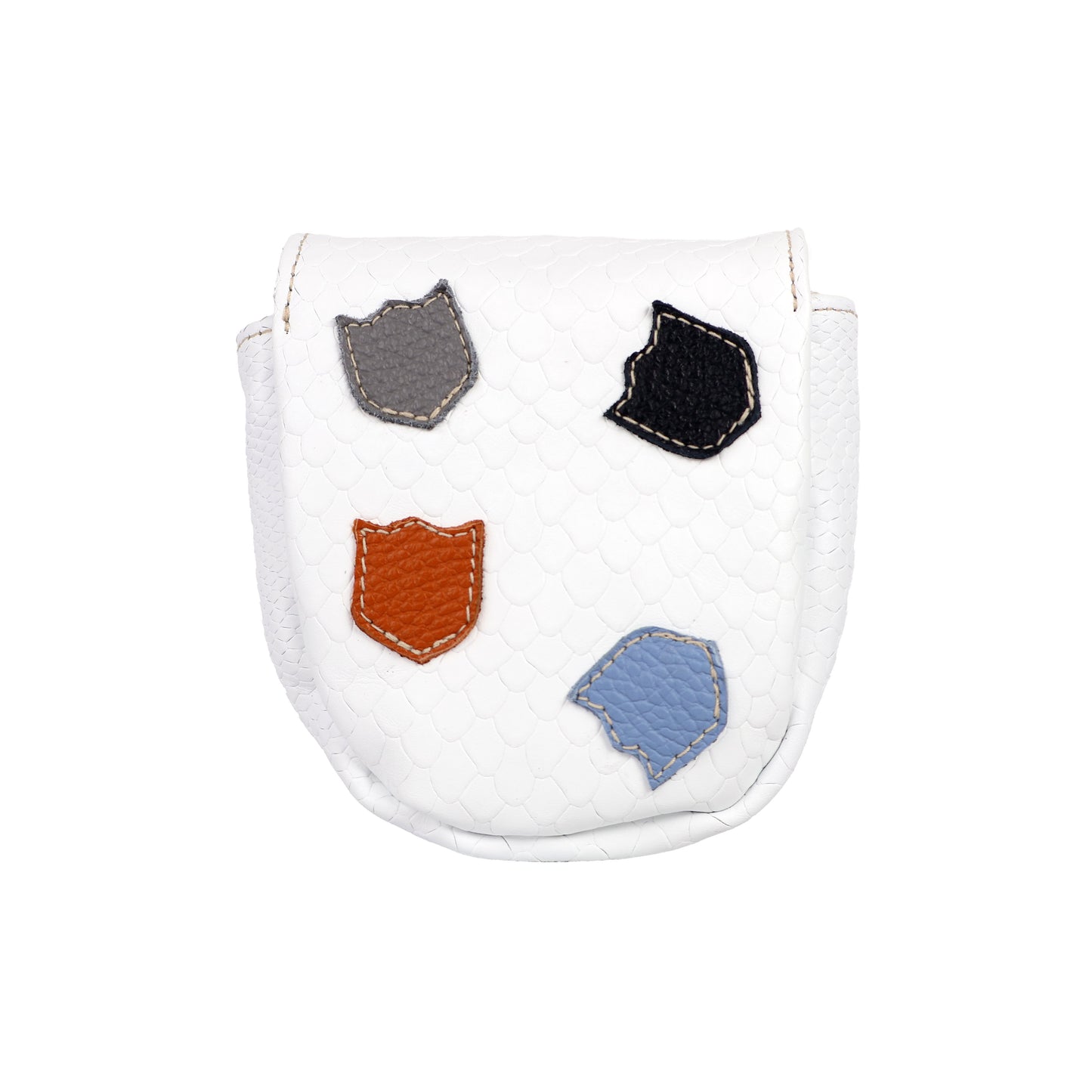 LAB DF3: Pure White Dancing Leather Crests