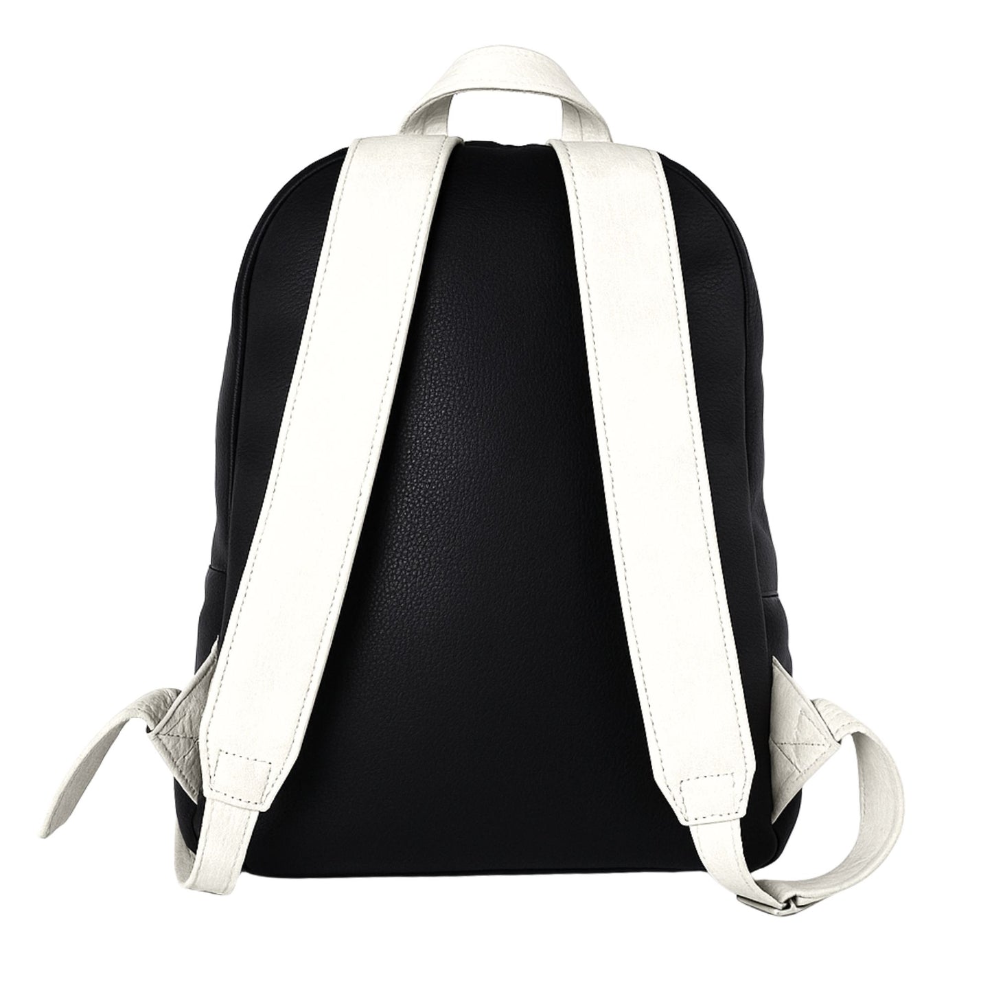 Red Label Backpack: Pitch Black + Pure White