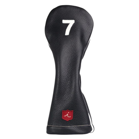 Classic Wood Headcover: Pitch Black + Pure White