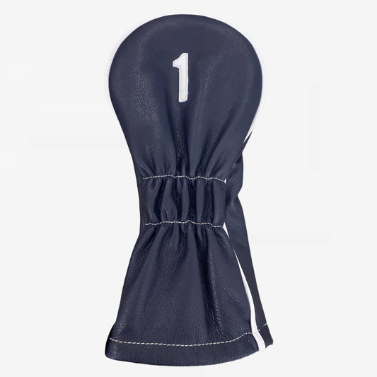 Classic Headcover: Midnight Navy + Pure White + Pure White Piping