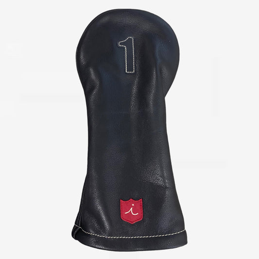 Classic Headcover: Pitch Black + Pitch Black + Pitch Black Piping