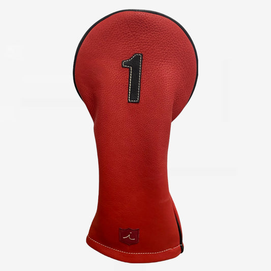 Classic Headcover: Sunday Red + Pitch Black + Pitch Black Piping