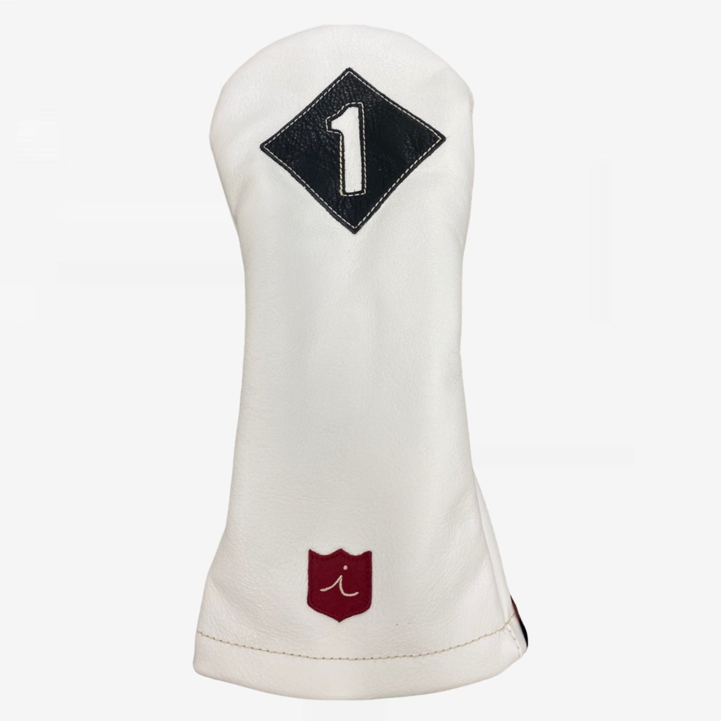 Vintage Headcover: Pure White + Pitch Black