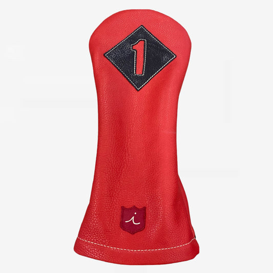 Vintage Headcover: Sunday Red + Pitch Black