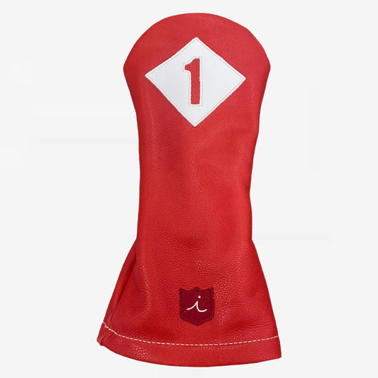 Vintage Headcover: Sunday Red + Pure White